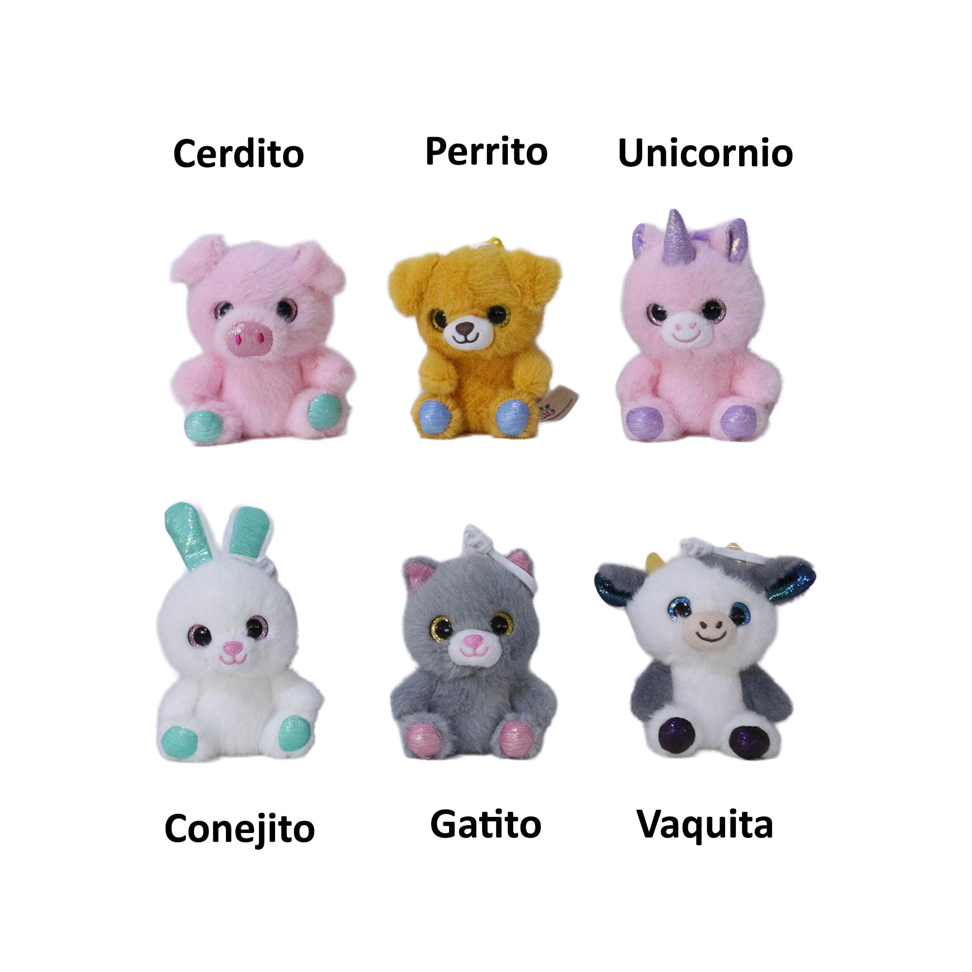 Peluche animal 10 cm - imagen del producto