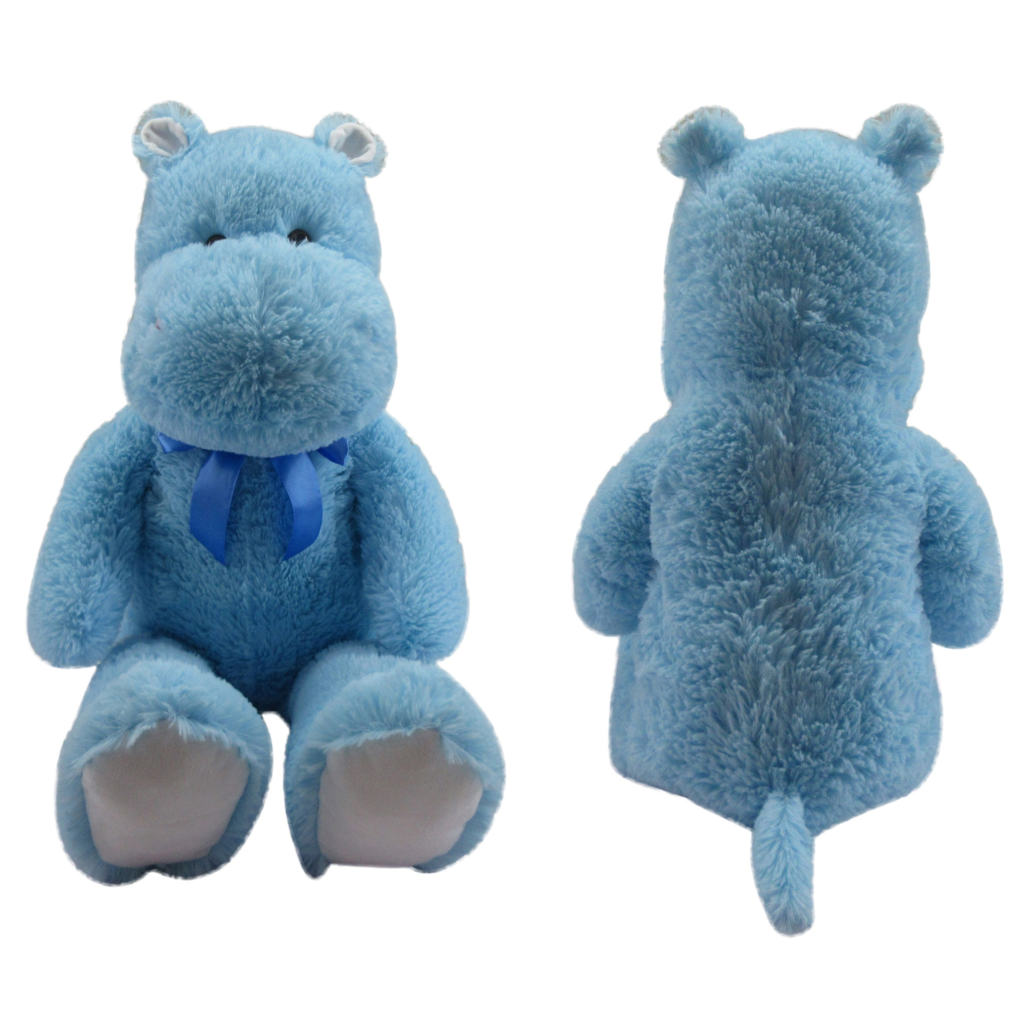 Peluche Hipopótamo 1 mt. celeste - imagen del producto