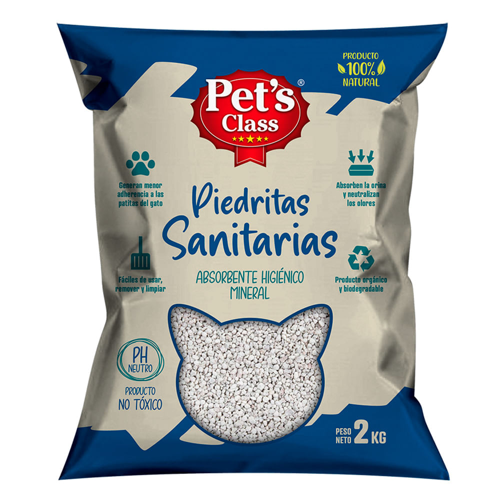 Piedra Sanitaria Pets Class X2kg - imagen del producto