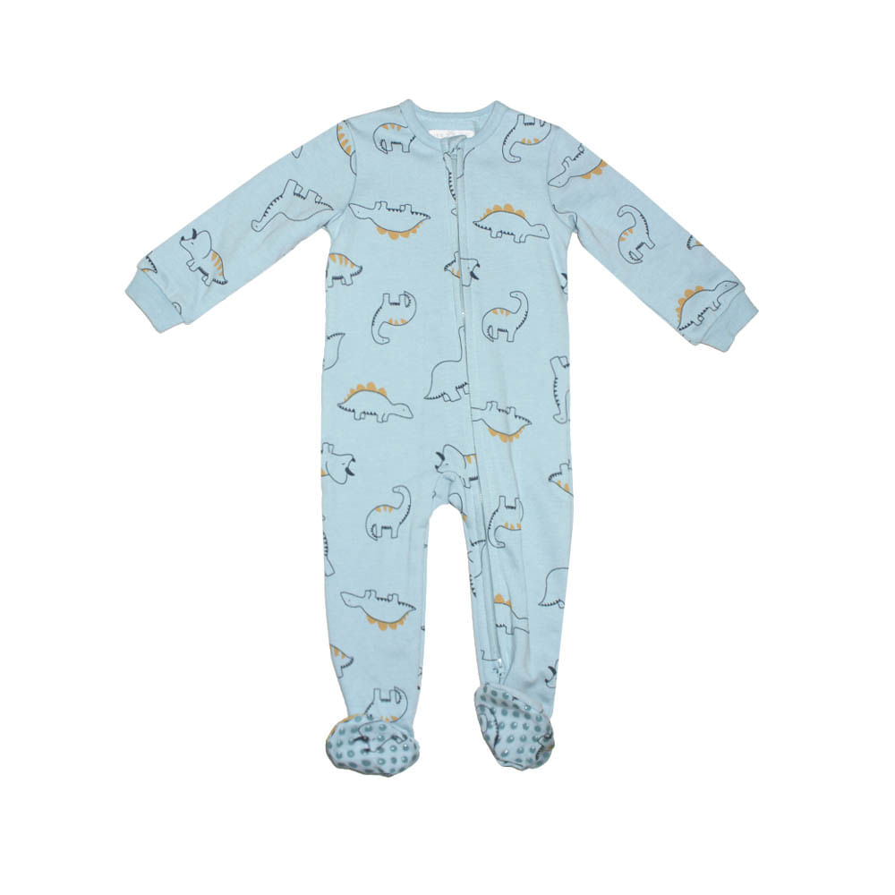 Pijama Enterito Bebe Polar Dino Talle 6 Al 36 Urb - imagen del producto