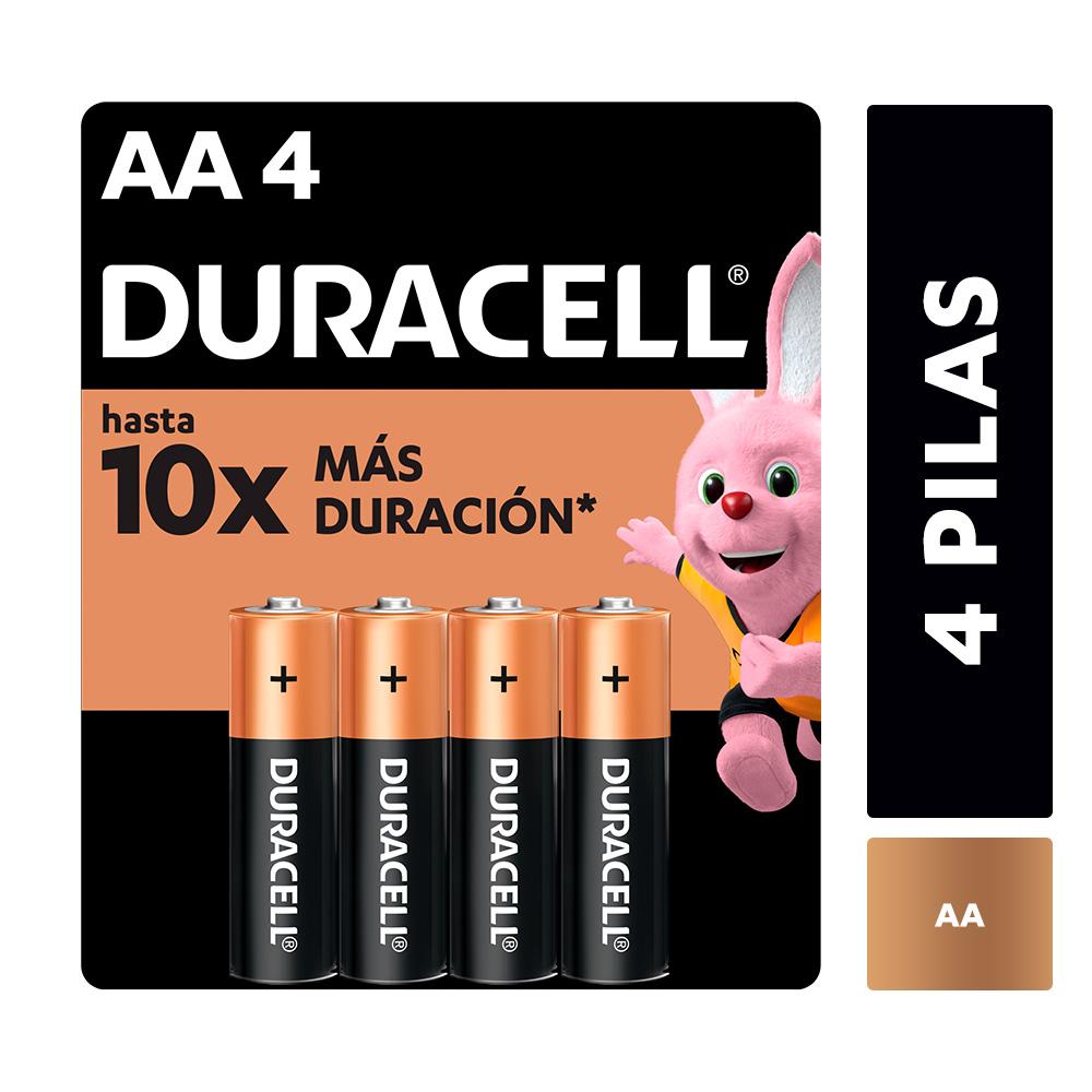 Pilas Alcalinas AA 1,5 V x 4 Un Duracell - imagen del producto