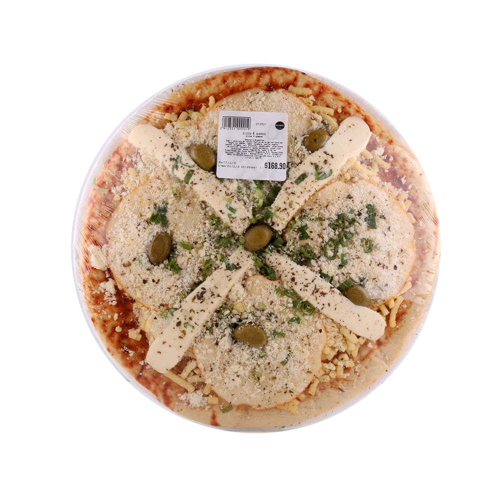 Pizza Sabor 4 Quesos x 1 Un - imagen del producto