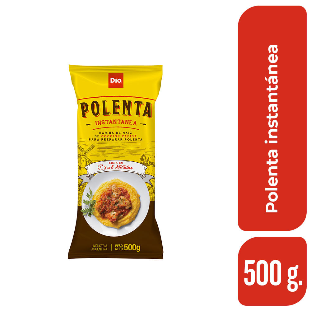 Polenta Cocción Rápida Dia 500 Gr. - imagen del producto