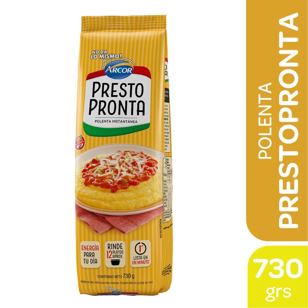 Harina De Maíz Precocida Presto Pronta X 730 - imagen del producto