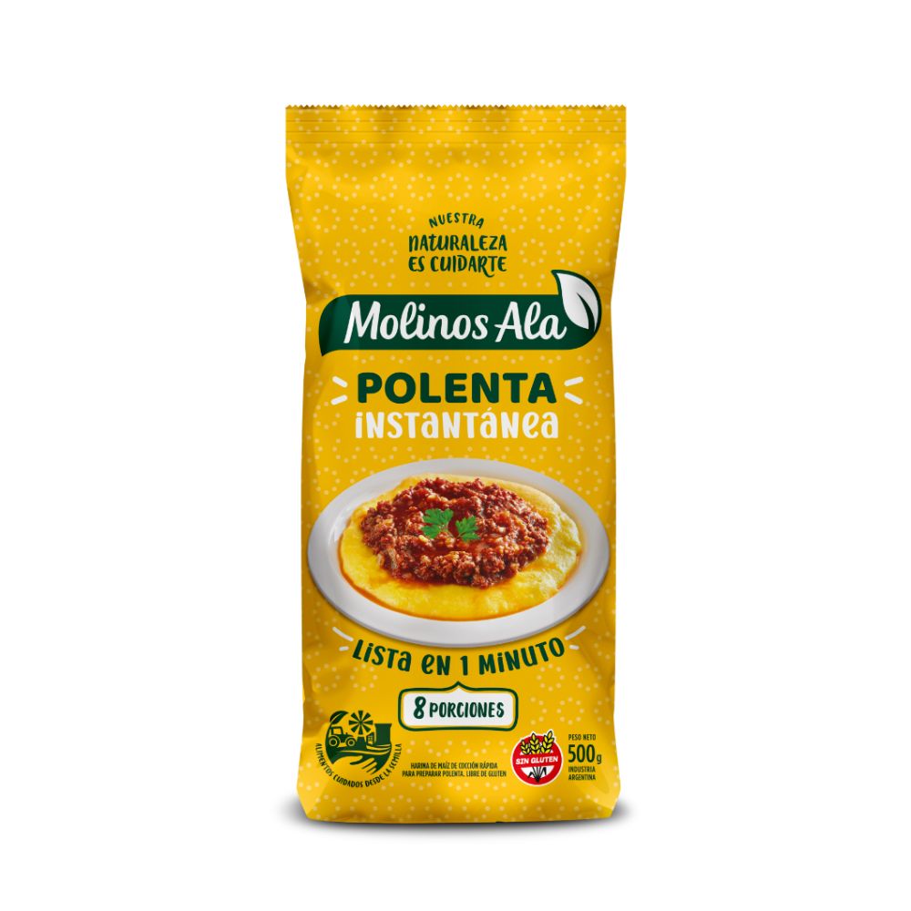 Polenta Instantánea 500 Grs Molinos Ala - imagen del producto