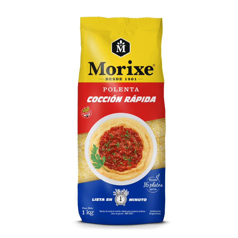 Polenta Morixe 1 Kg. - imagen del producto