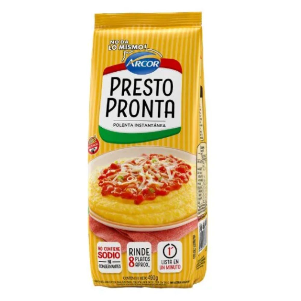 Polenta Instantánea Prestopronta 490 G - imagen del producto