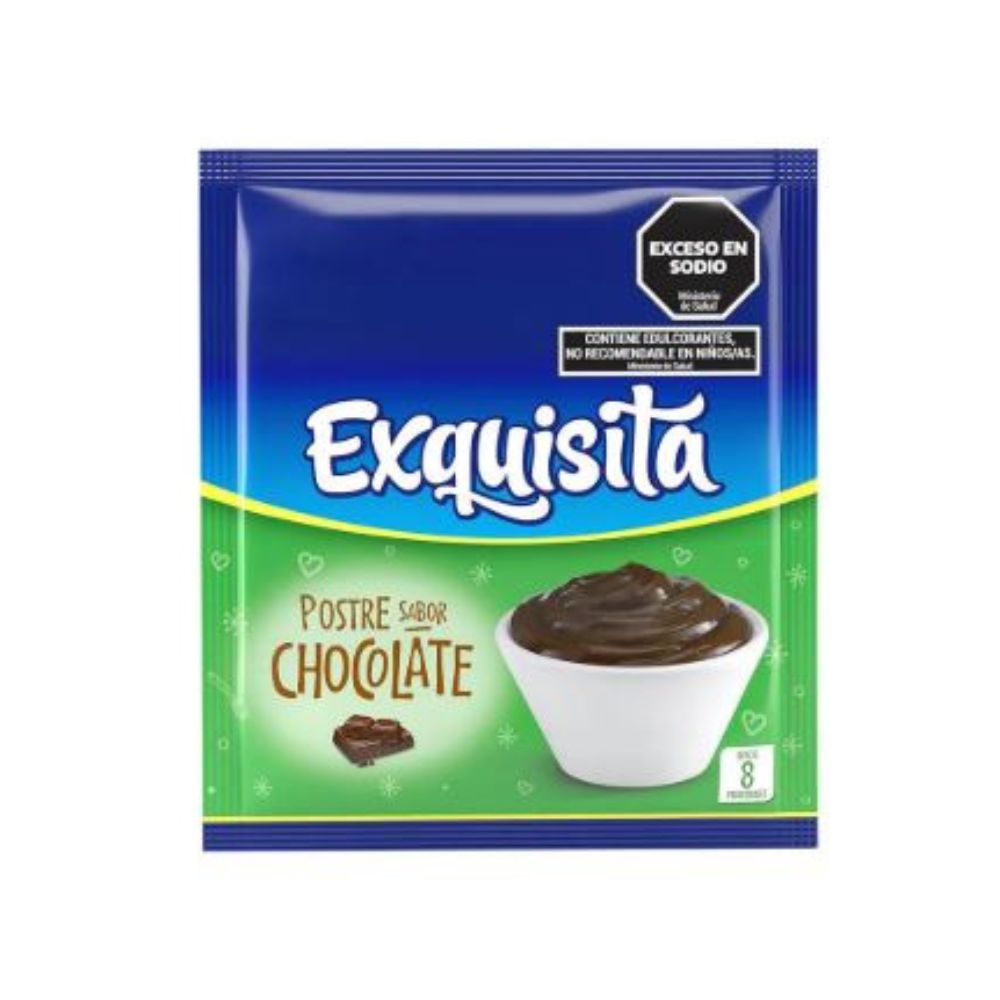 Postre Light Sabor Chocolate Exquisita X 65 G - imagen del producto