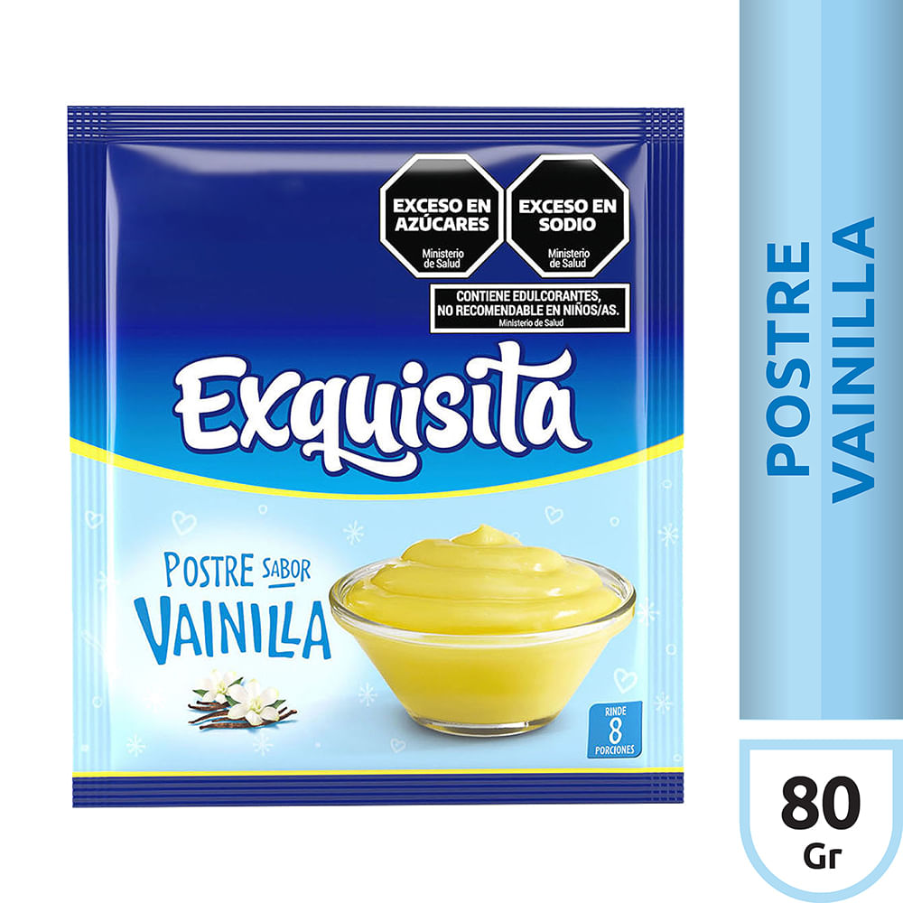 Postre Vainilla Exquisita X 80 Gr - imagen del producto