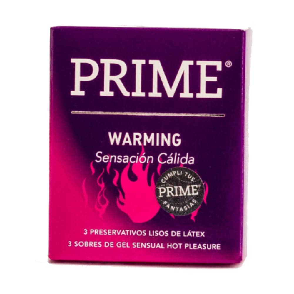 Preservativo Warming Prime 3 Ud. - imagen del producto
