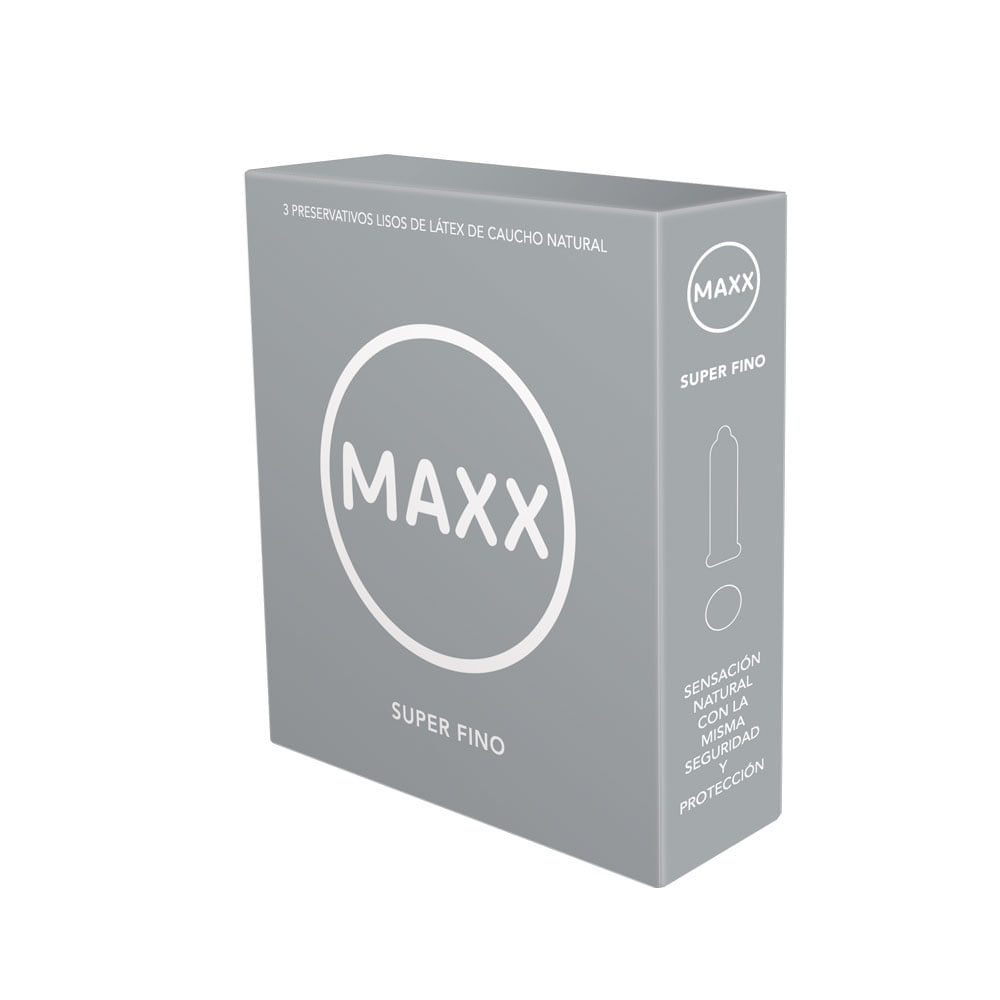 Preservativos Super Fino Maxx 3 Ud. - imagen del producto