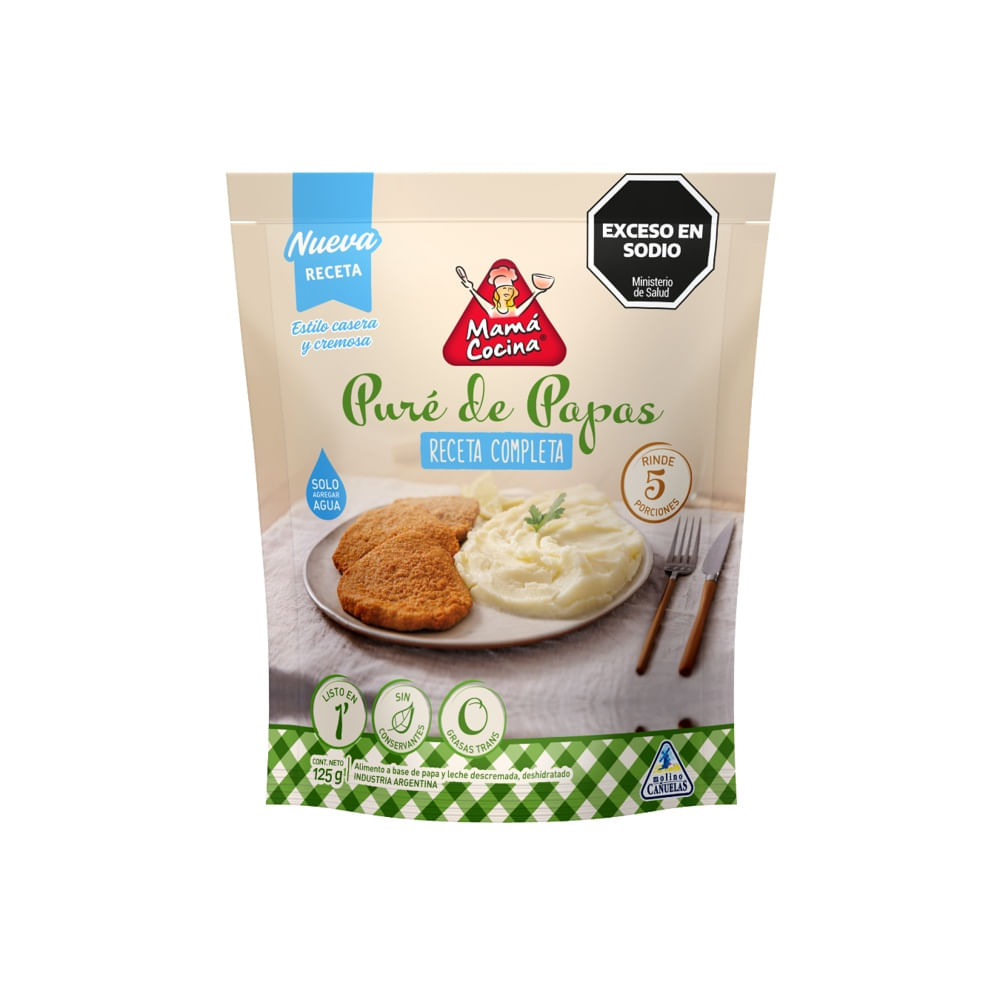 Pure de Papa Receta Completa Mama Cocina 125 Gr. - imagen del producto