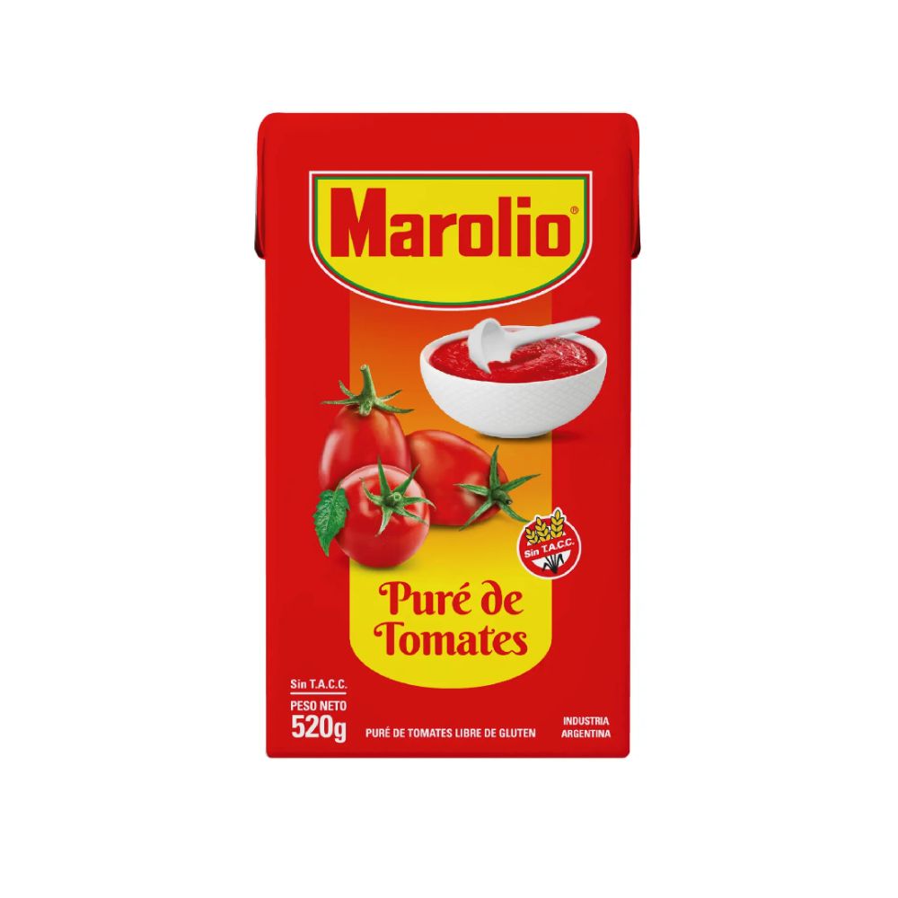 Pure De Tomate Marolio 520 Gr. - imagen del producto