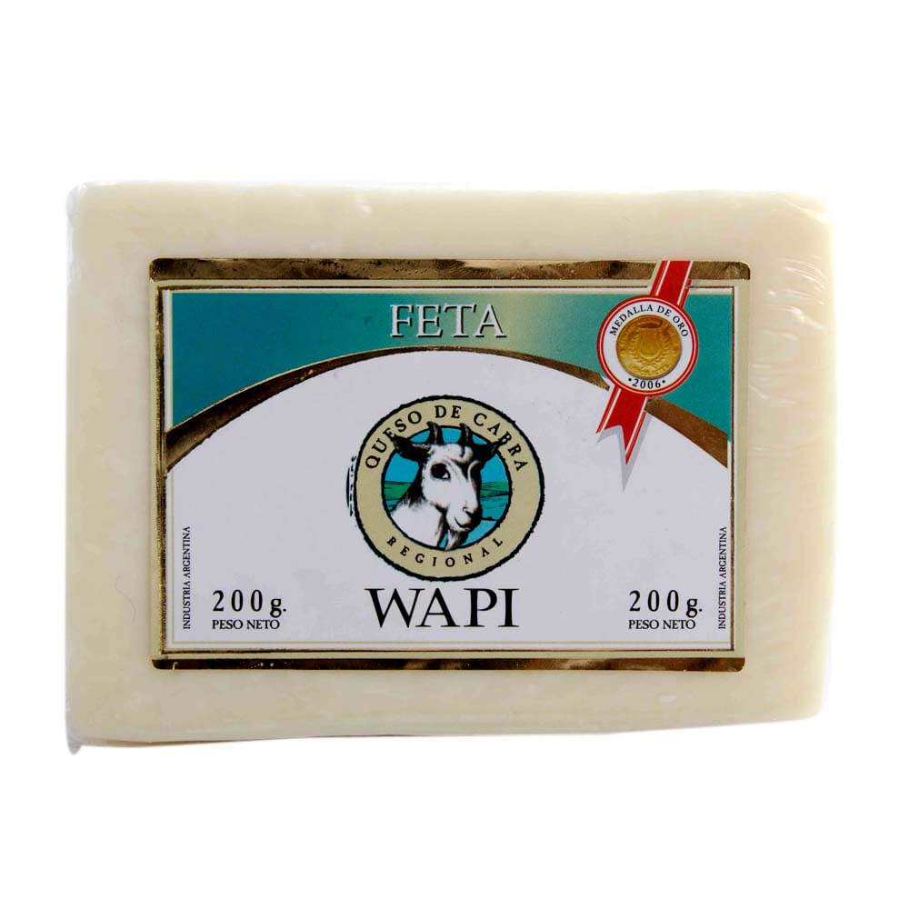 Queso de Cabra Feta 0.2 Kg x 1 Un Wapi - imagen del producto