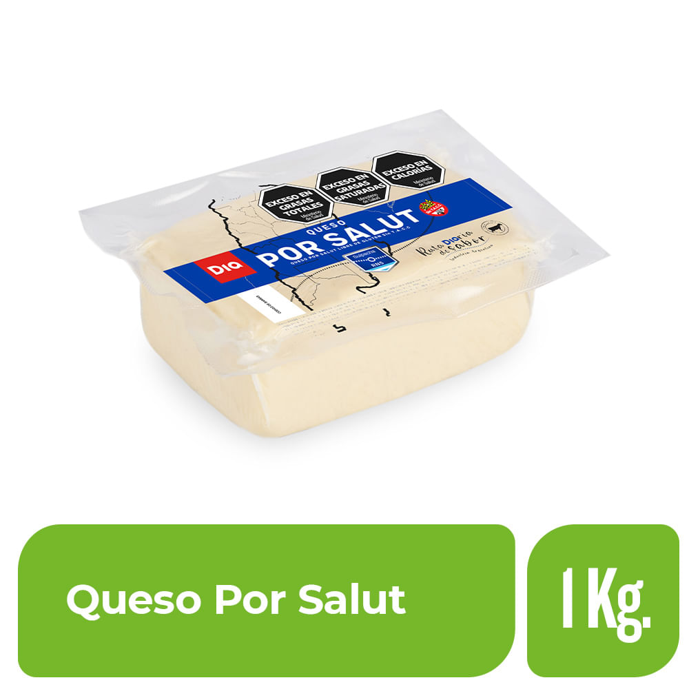 Queso Por Salut Dia 1 Kg. - imagen del producto