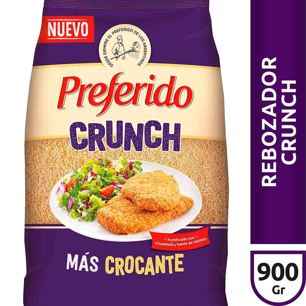 Rebozador Preferido Crunch 900g - imagen del producto