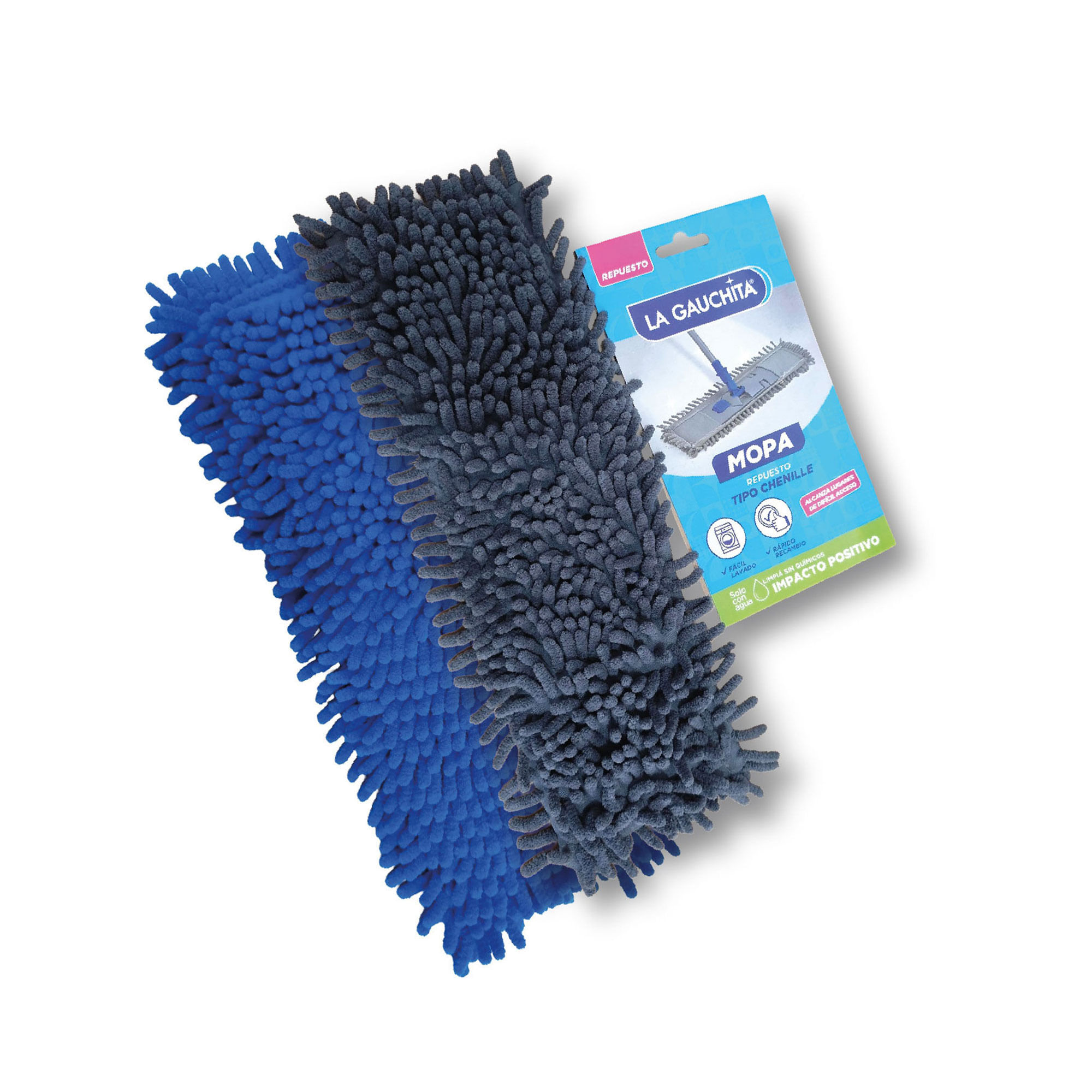 Repuesto De Mopa La Gauchita Chenille 1 U - imagen del producto
