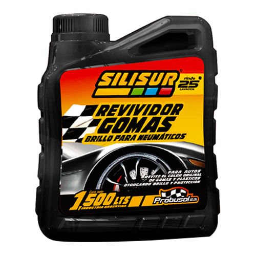 Revividor Cubiertas Silisur 1,5lt Negro - imagen del producto