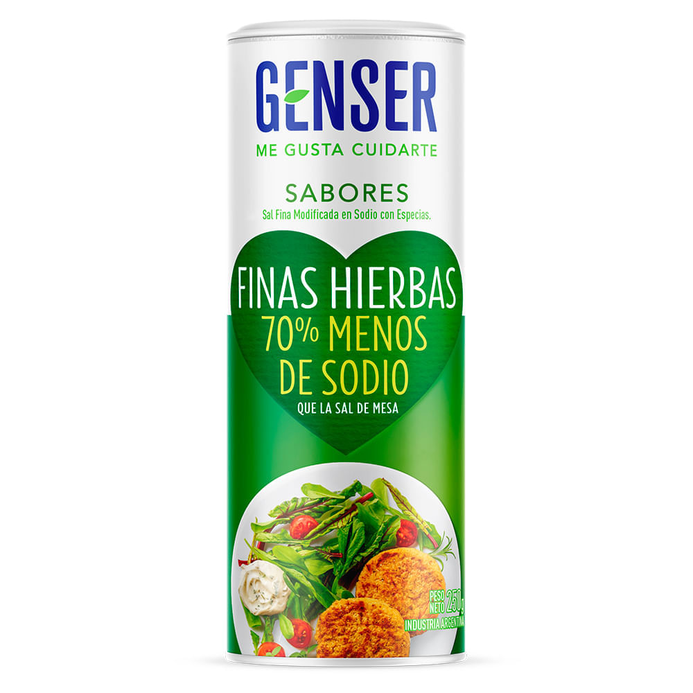 Sal Con Finas Hierbas Genser 250 Gr - imagen del producto