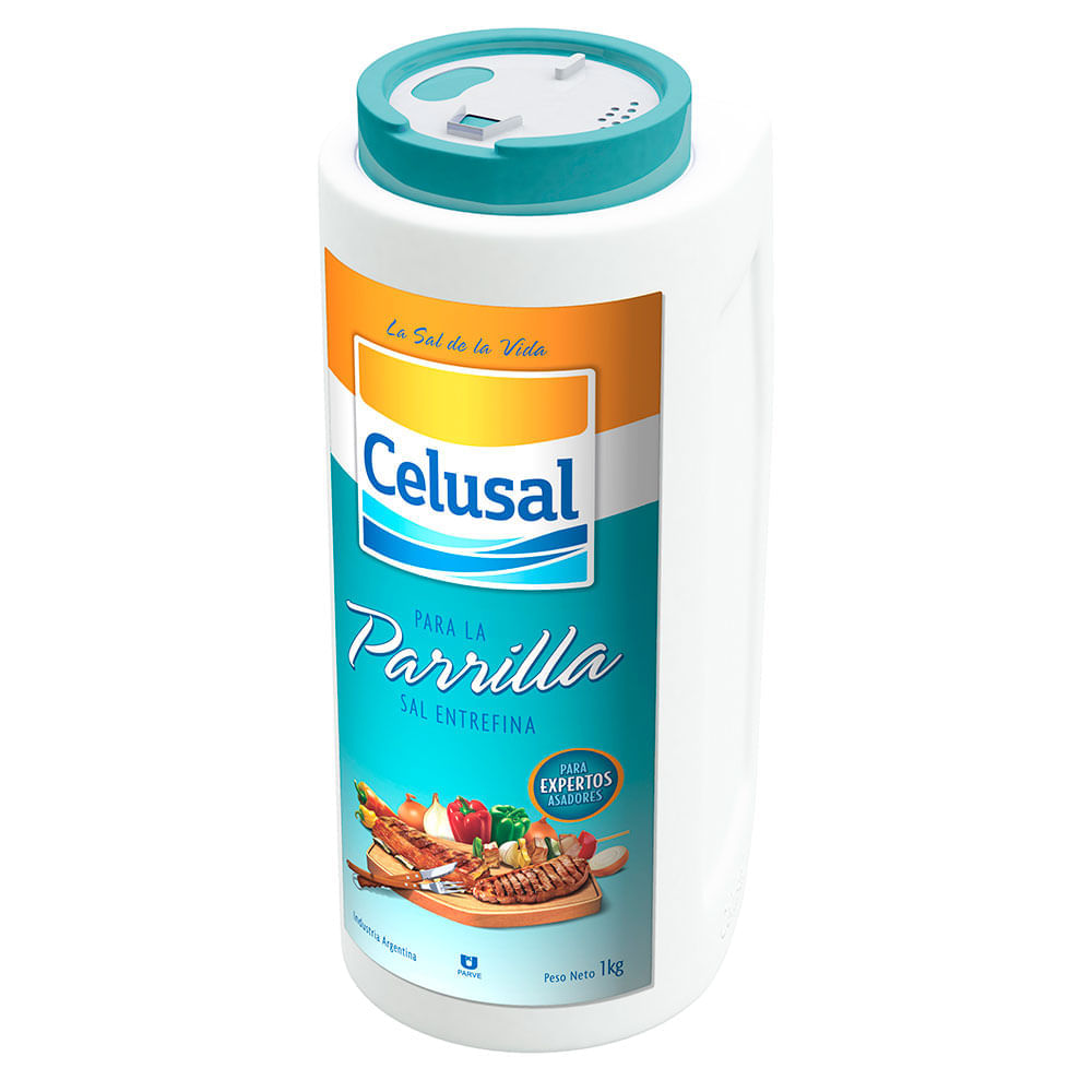 Sal Entrefina para Parrilla 1 Kg Celusal - imagen del producto