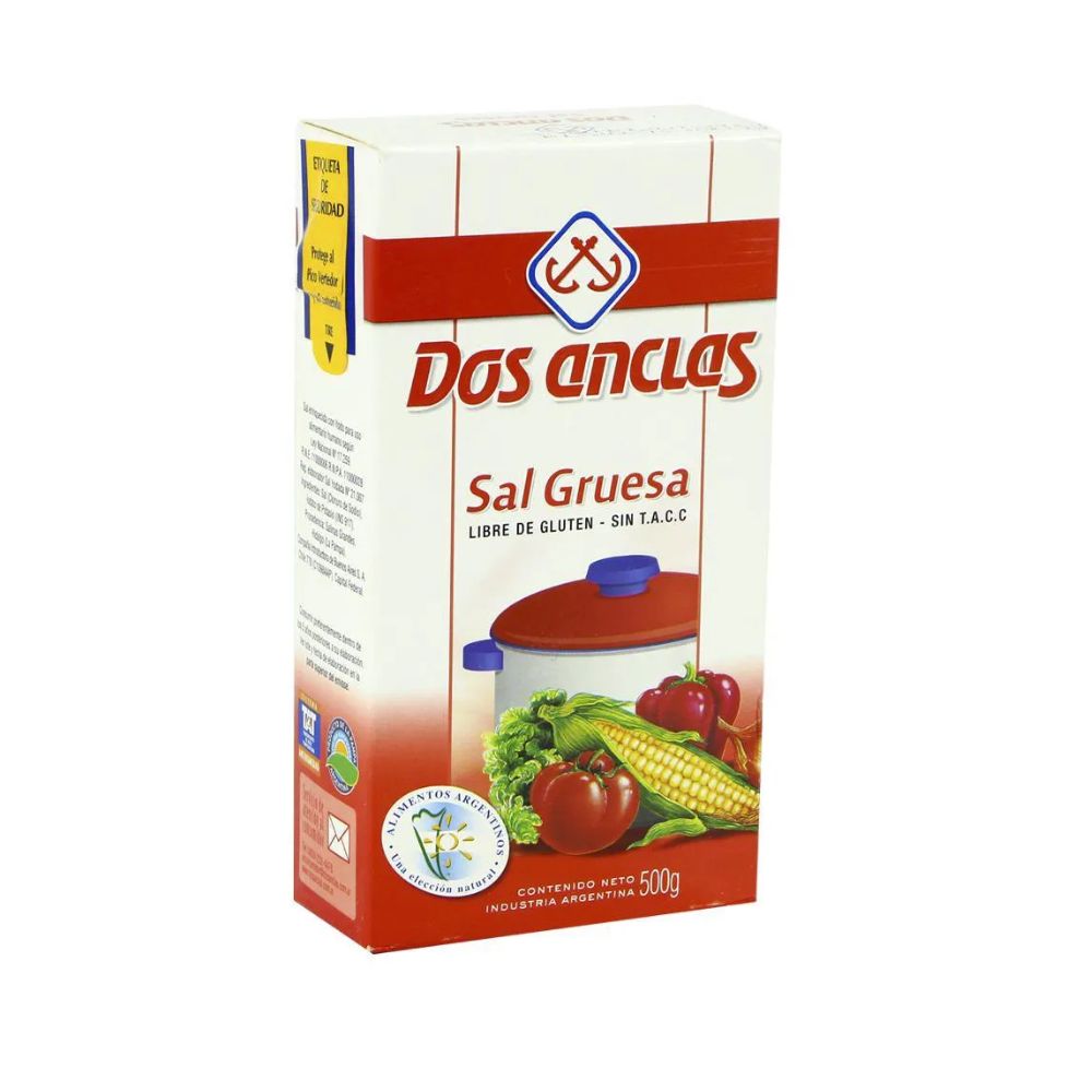 Sal Gruesa 500 Grs Dos Anclas - imagen del producto