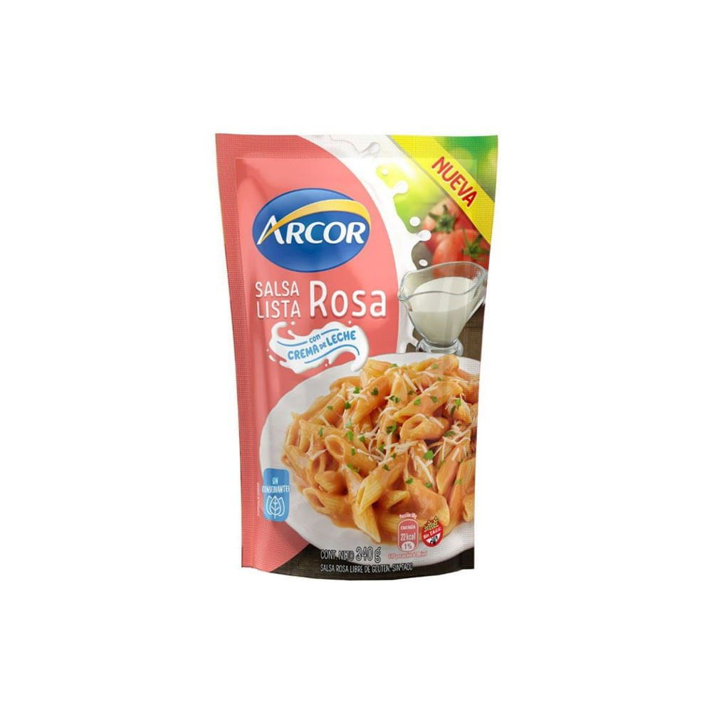 Salsa Arcor Rosa X340g - imagen del producto