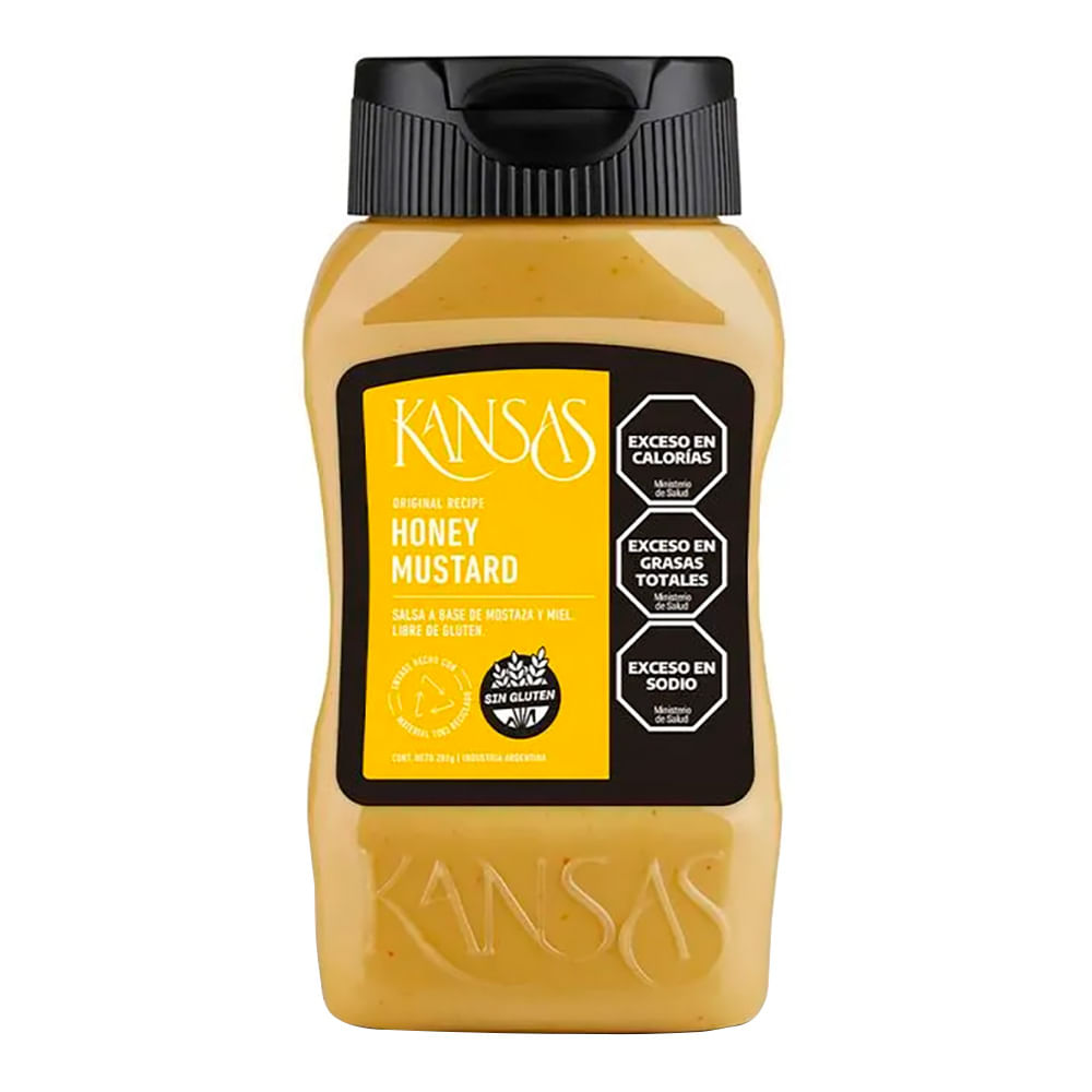 Mostaza Sabor Miel 280 Grs Kansas - imagen del producto