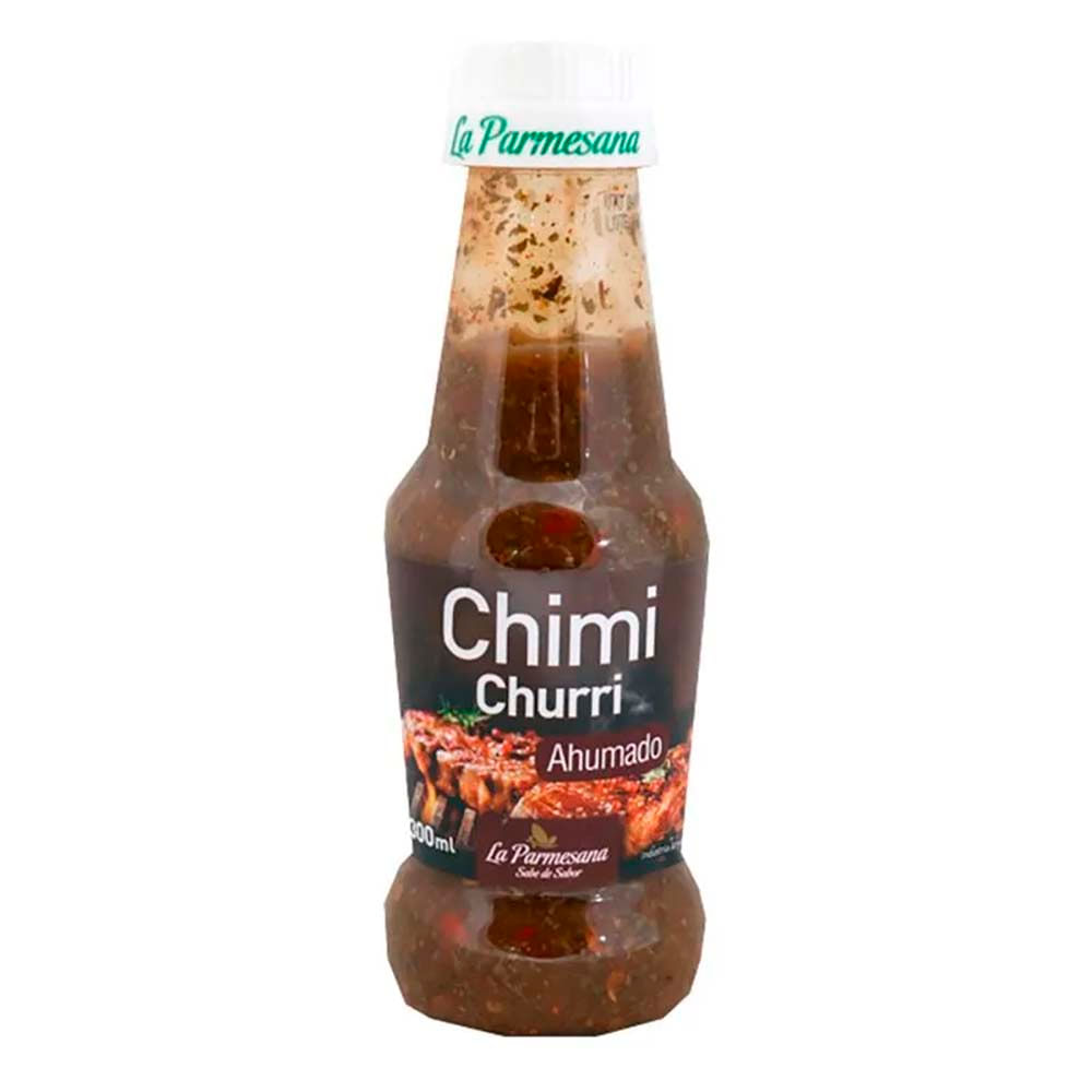 Salsa chimichurri La parmesana ahumado 300 g. - imagen del producto