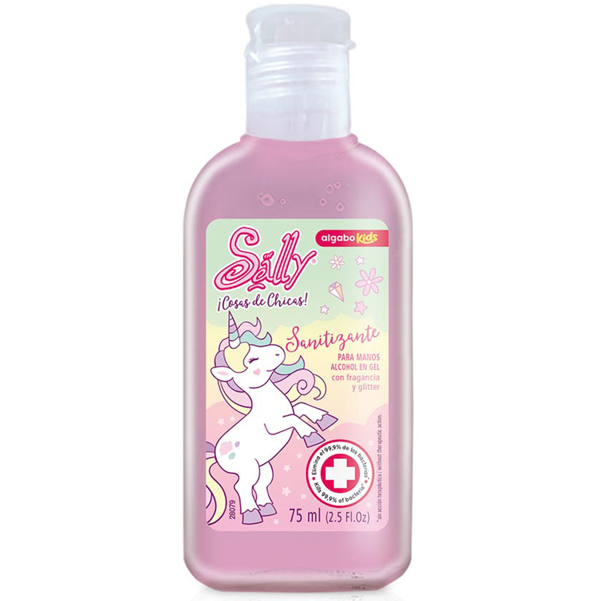 Sanitizante en gel Algabo Kids Sally Unicornio 75 ml - imagen del producto
