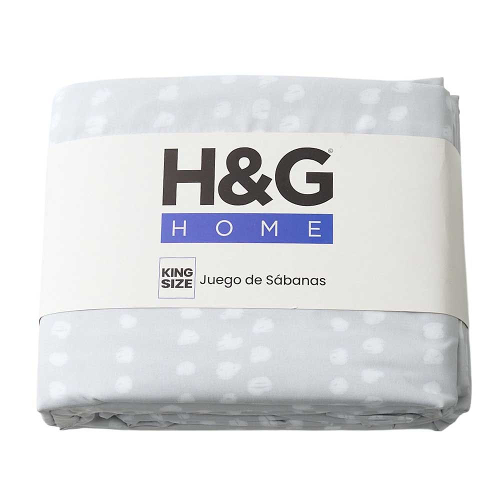 Juego De Sábana H&G King Estampada Surtido - imagen del producto
