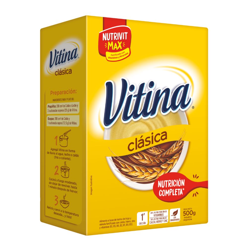 Semola Vitina Clasica X 500 Gr - imagen del producto
