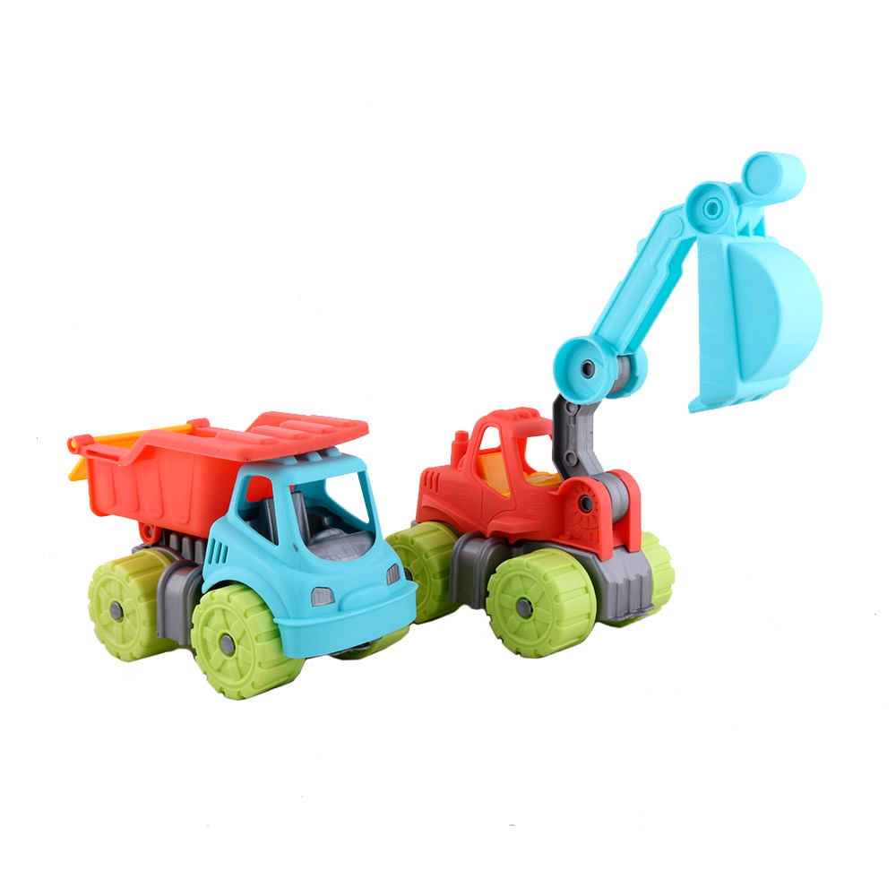 Set Topadora + Camión Volcador Infantil - imagen del producto