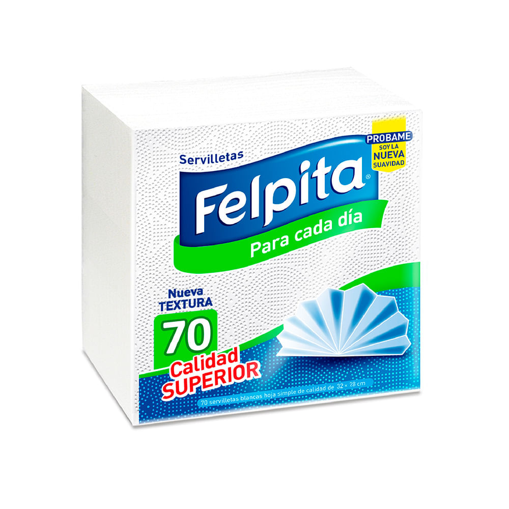 Sevilleta Blanca X 70 Un Felpita - imagen del producto