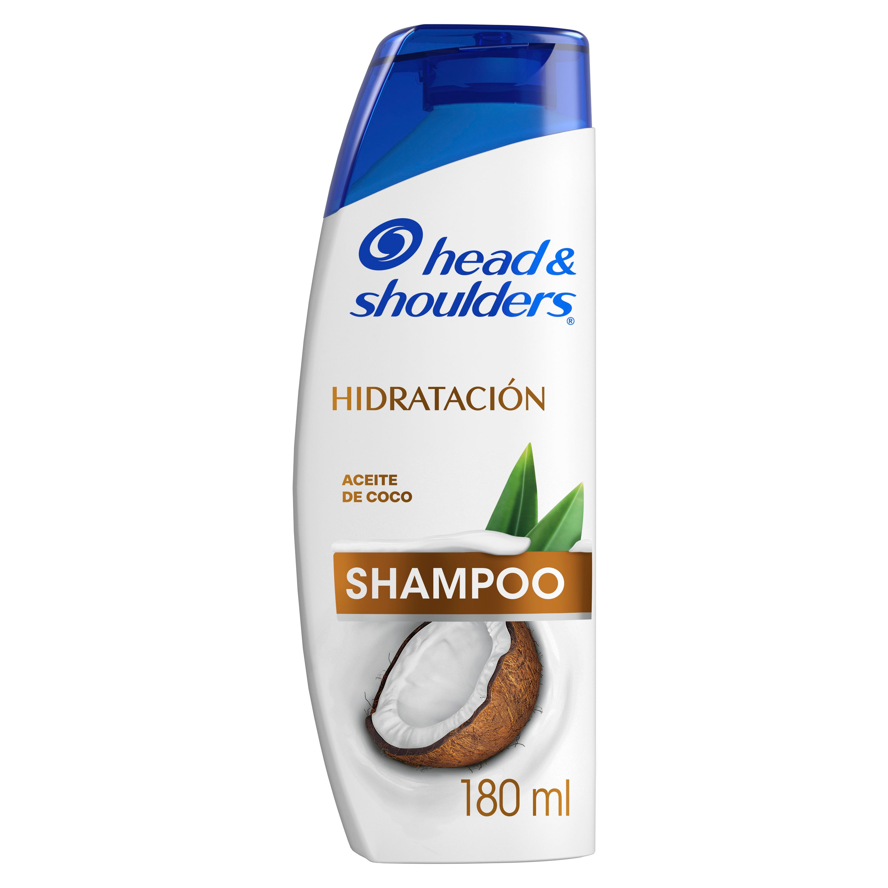Shampoo Anti Caspa Hidratación Aceite de Coco 180 Ml Head y Shoulders - imagen del producto