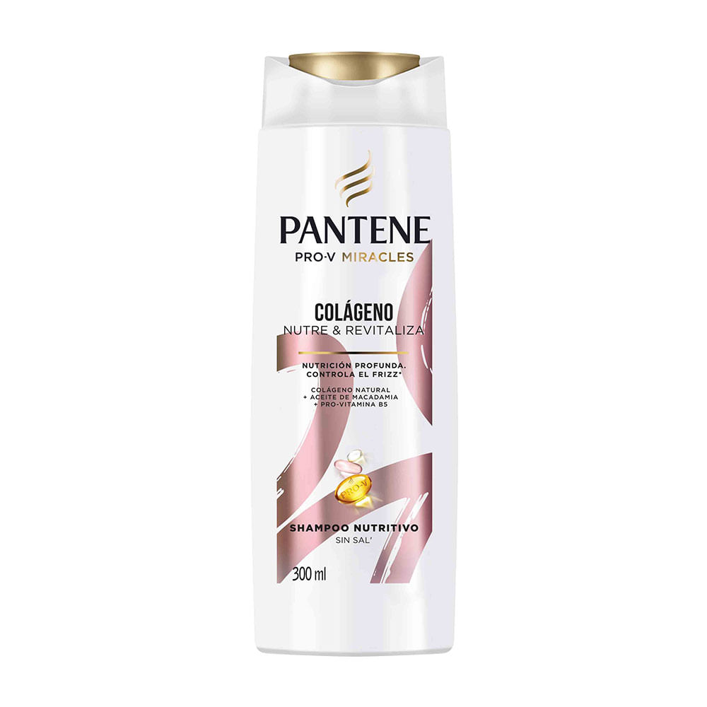 Shampoo Colágeno Nutre y Revitaliza 300 Ml Pantene - imagen del producto