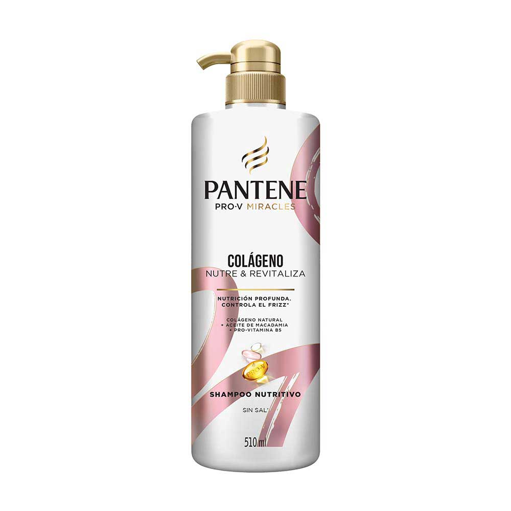 Shampoo Colágeno Nutre y Revitaliza 510 Ml Pantene - imagen del producto