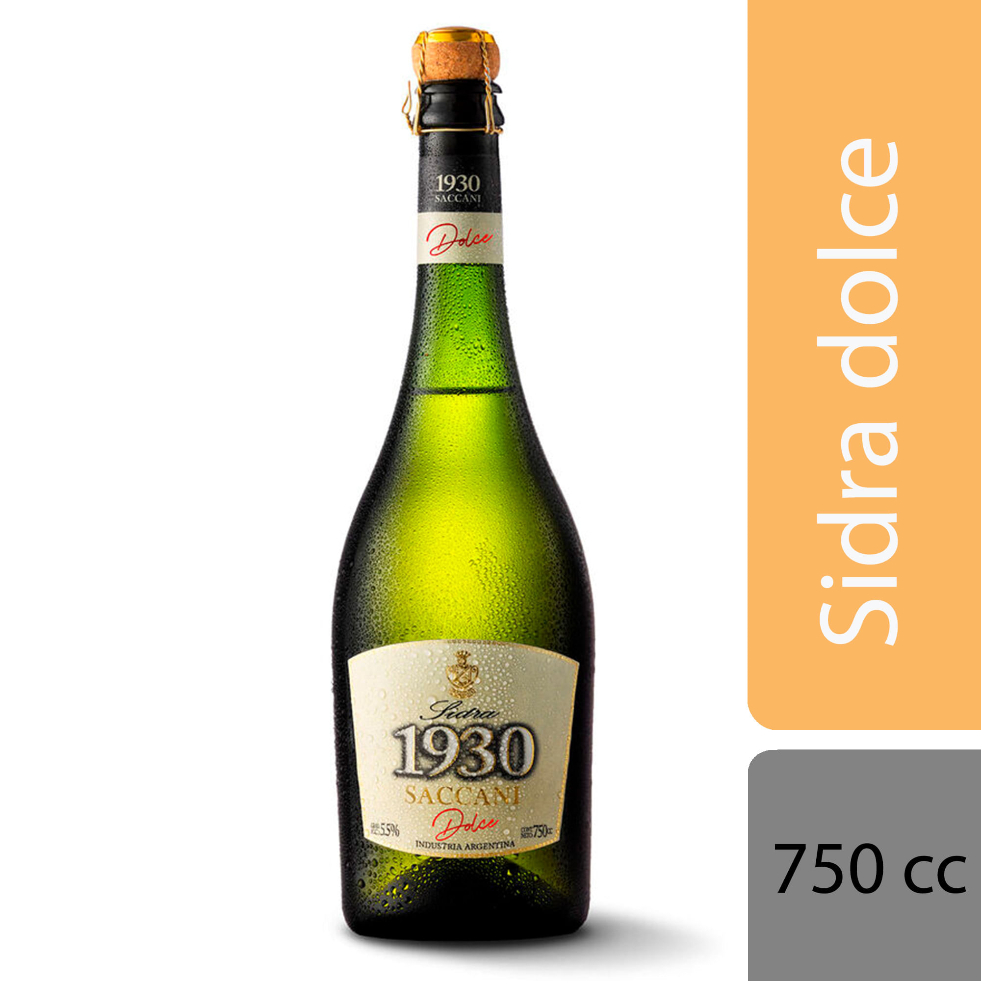 Sidra 1930 Saccani dolce 750 cc. - imagen del producto