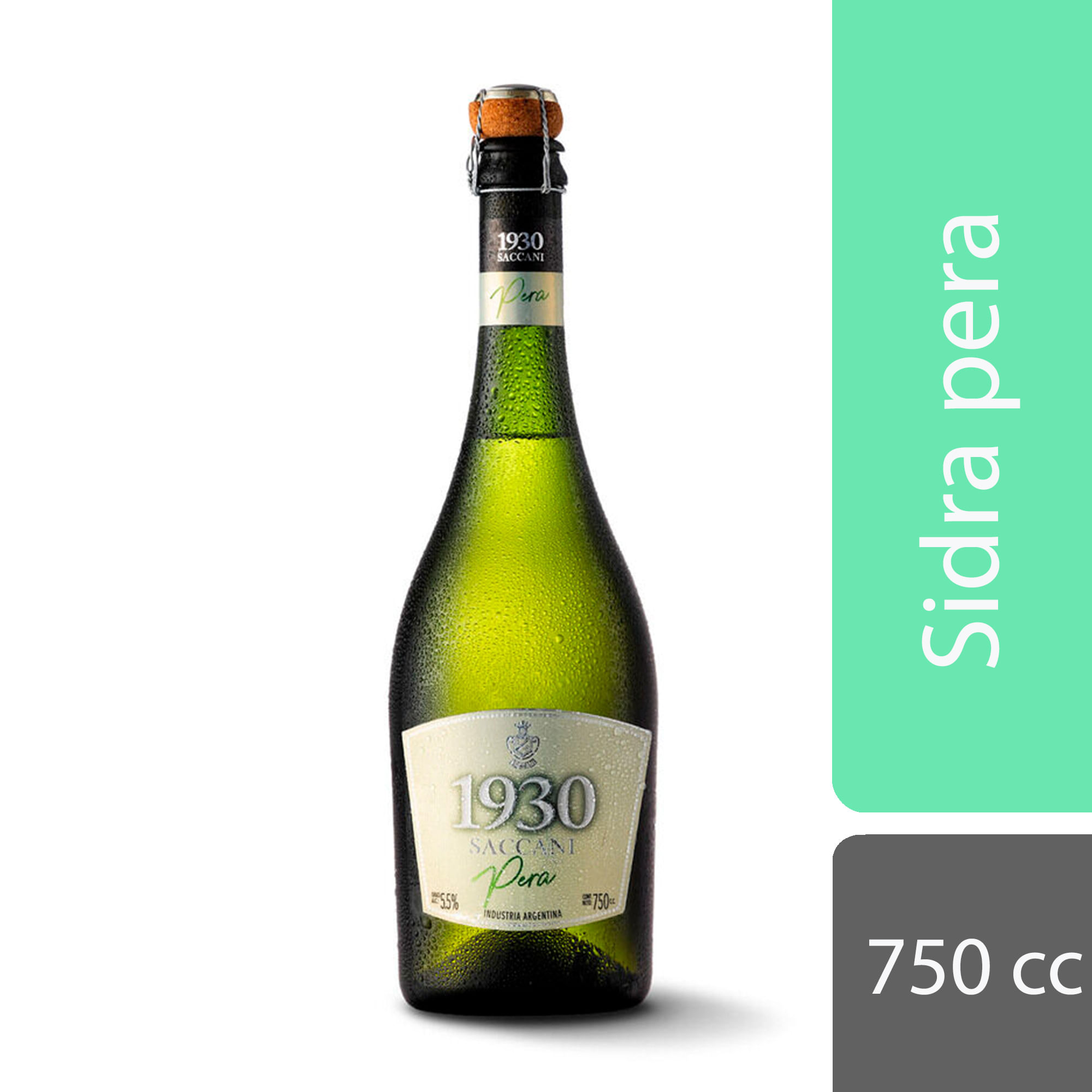 Sidra 1930 Saccani pera 750 cc. - imagen del producto