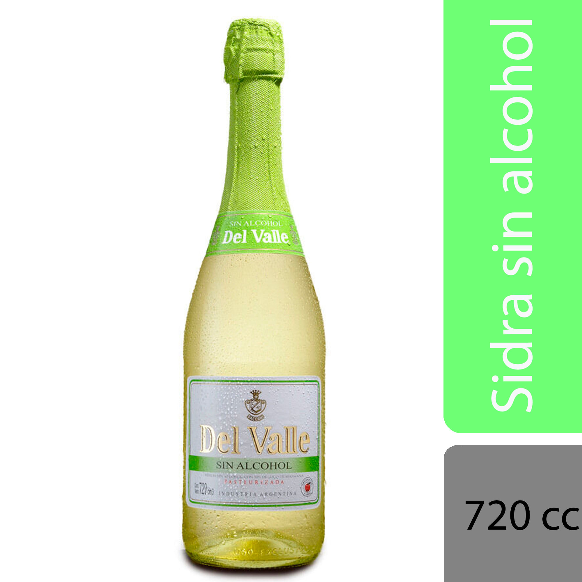 Sidra Del Valle sin alcohol 720 cc. - imagen del producto