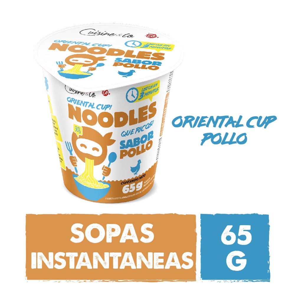 Sopa Instantánea Sabor Pollo 65 Grs Cuisine & Co - imagen del producto