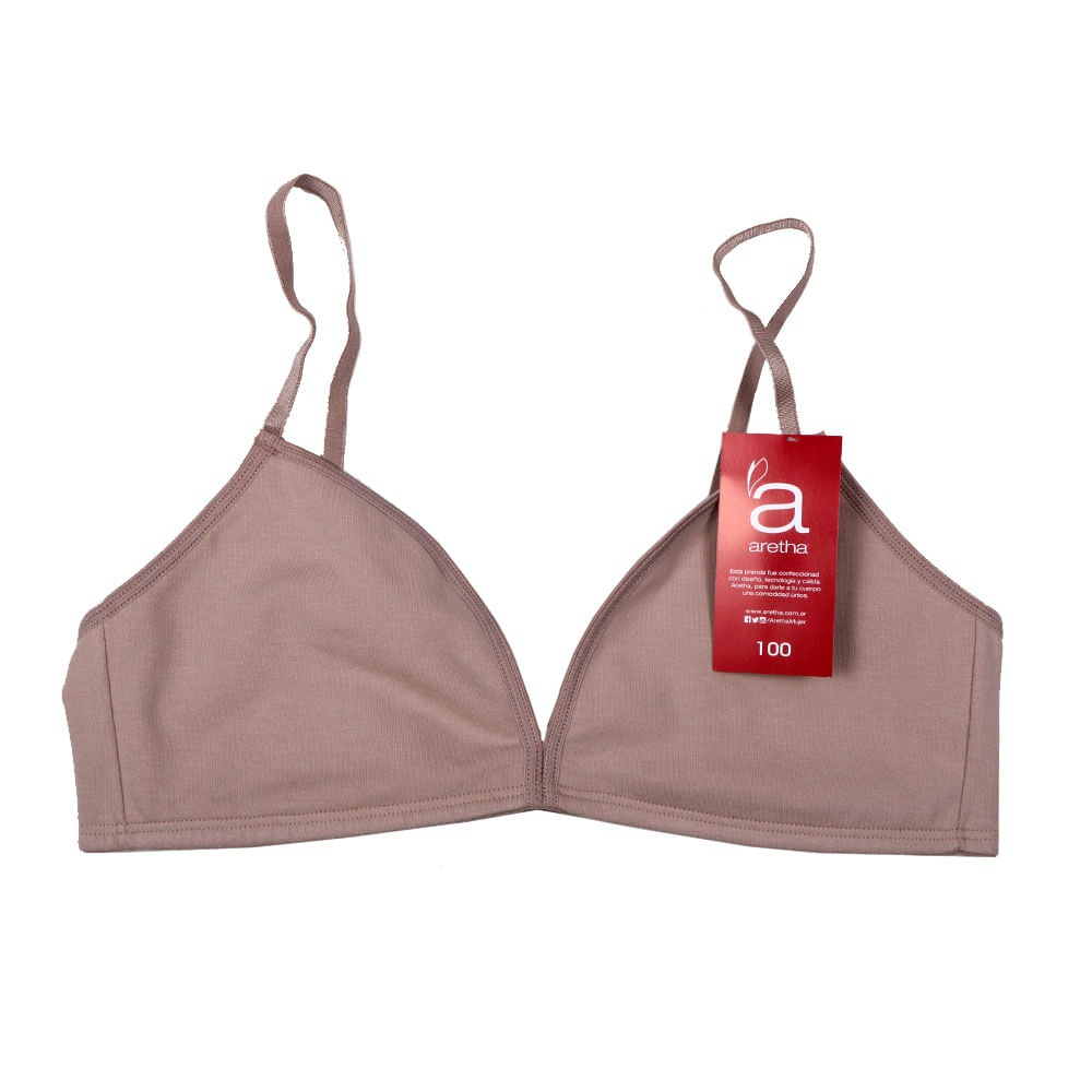 Soutien Triángulo Mujer Beige Talle 100 Aretha - imagen del producto