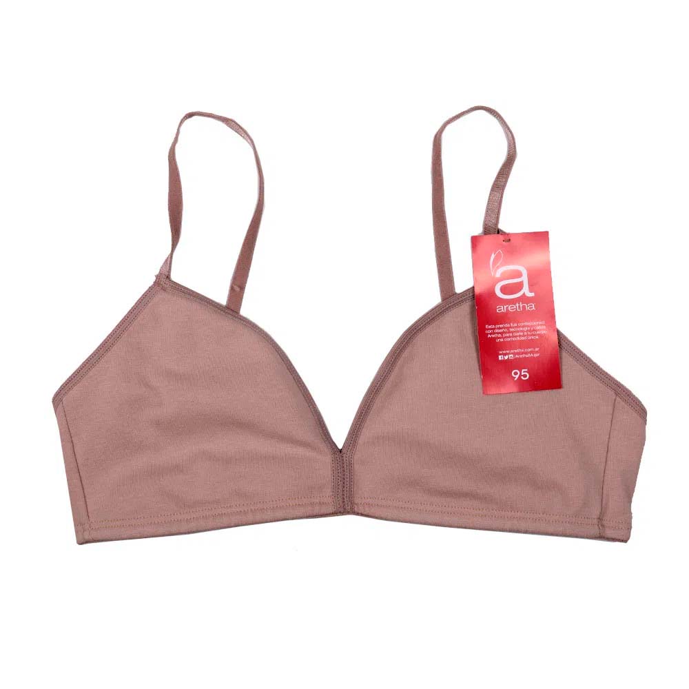 Soutien Triángulo Mujer Beige Talle 90 Aretha - imagen del producto