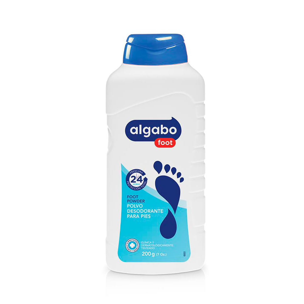 Talco Desodorante Foot 200 Gr Algabo - imagen del producto