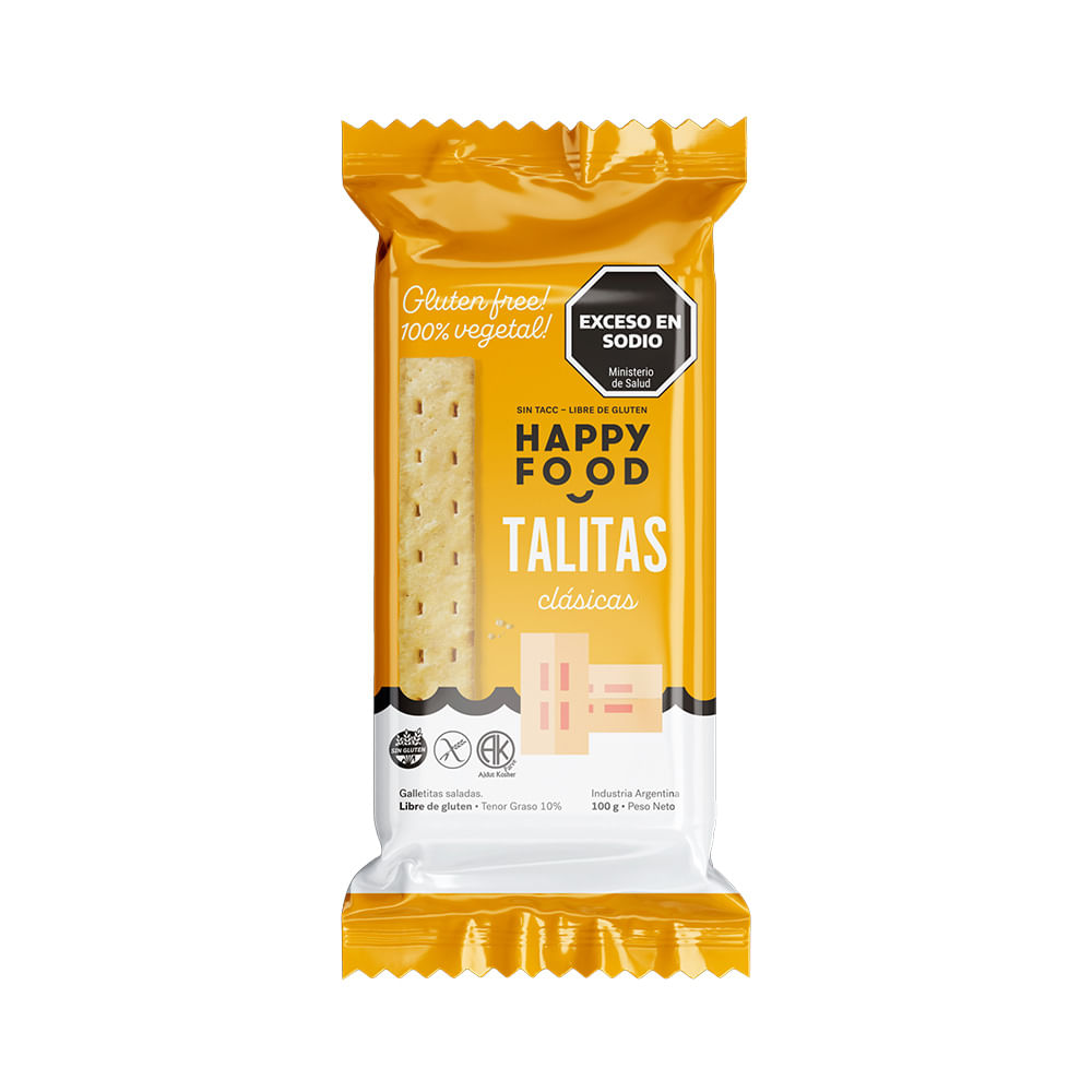Talita Clásica 100 Gr Happy Food - imagen del producto