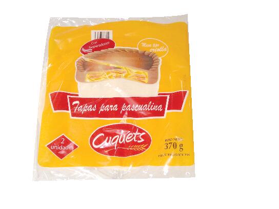 Tapa para Pascualina Cuquets Criolla 370 Gr. - imagen del producto