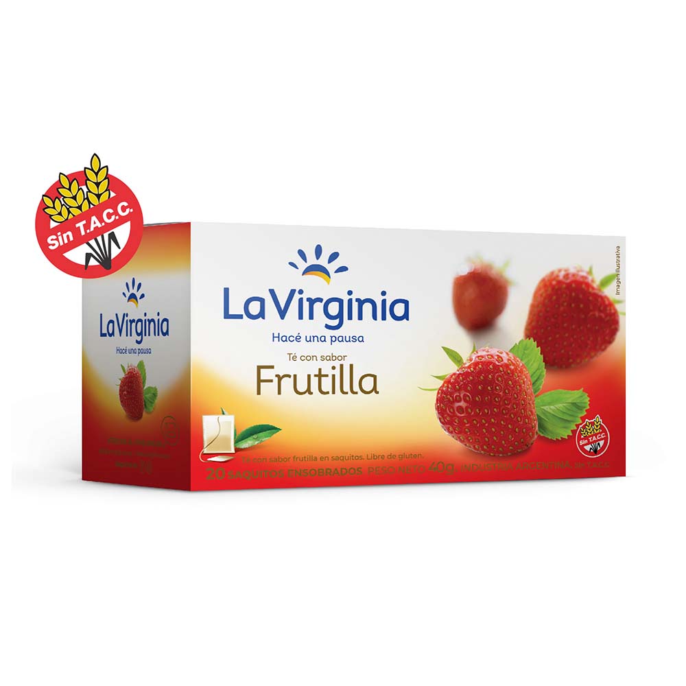 Te La Virginia Frutilla 20s - imagen del producto
