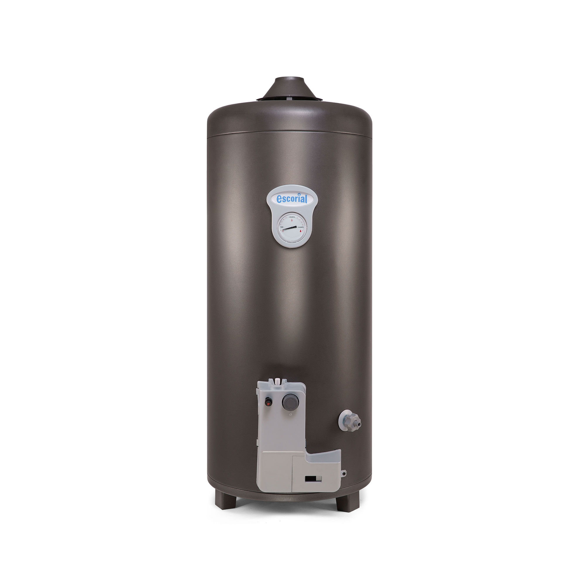 Termotanque a gas Escorial Geiser 80L gris grafito - imagen del producto