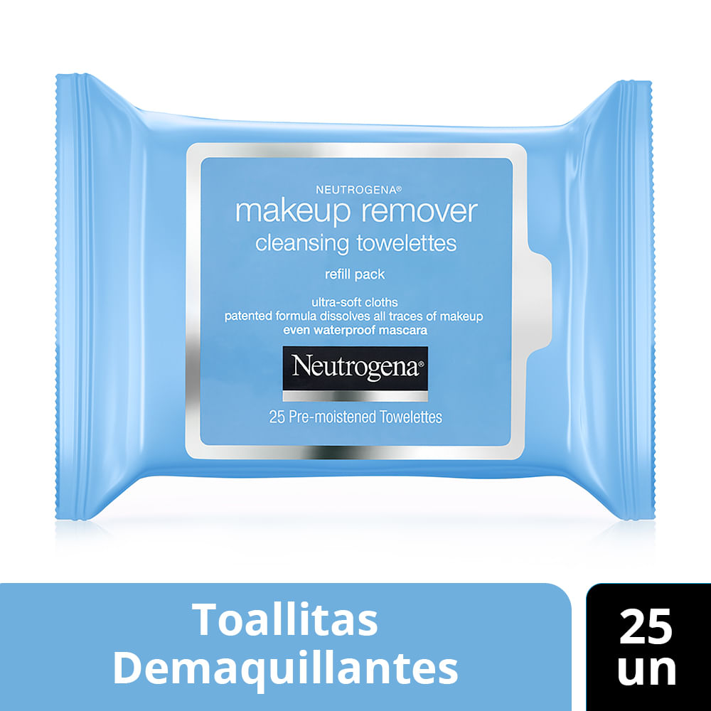 Toallitas Demaquillantes Piel Sensible Neutrogena® 25 Un - imagen del producto