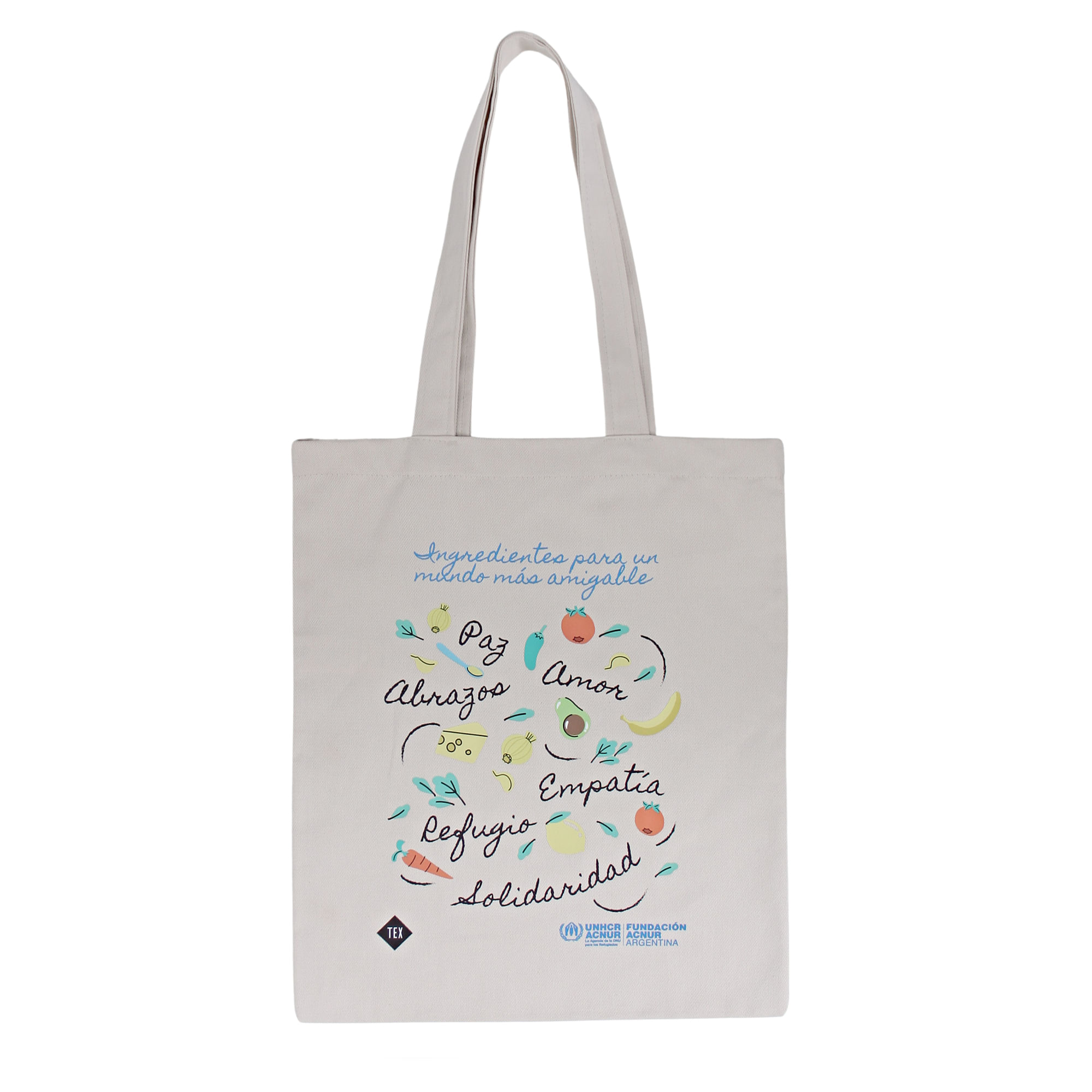 Tote bag Tex FUNDACIÓN ACNUR - imagen del producto