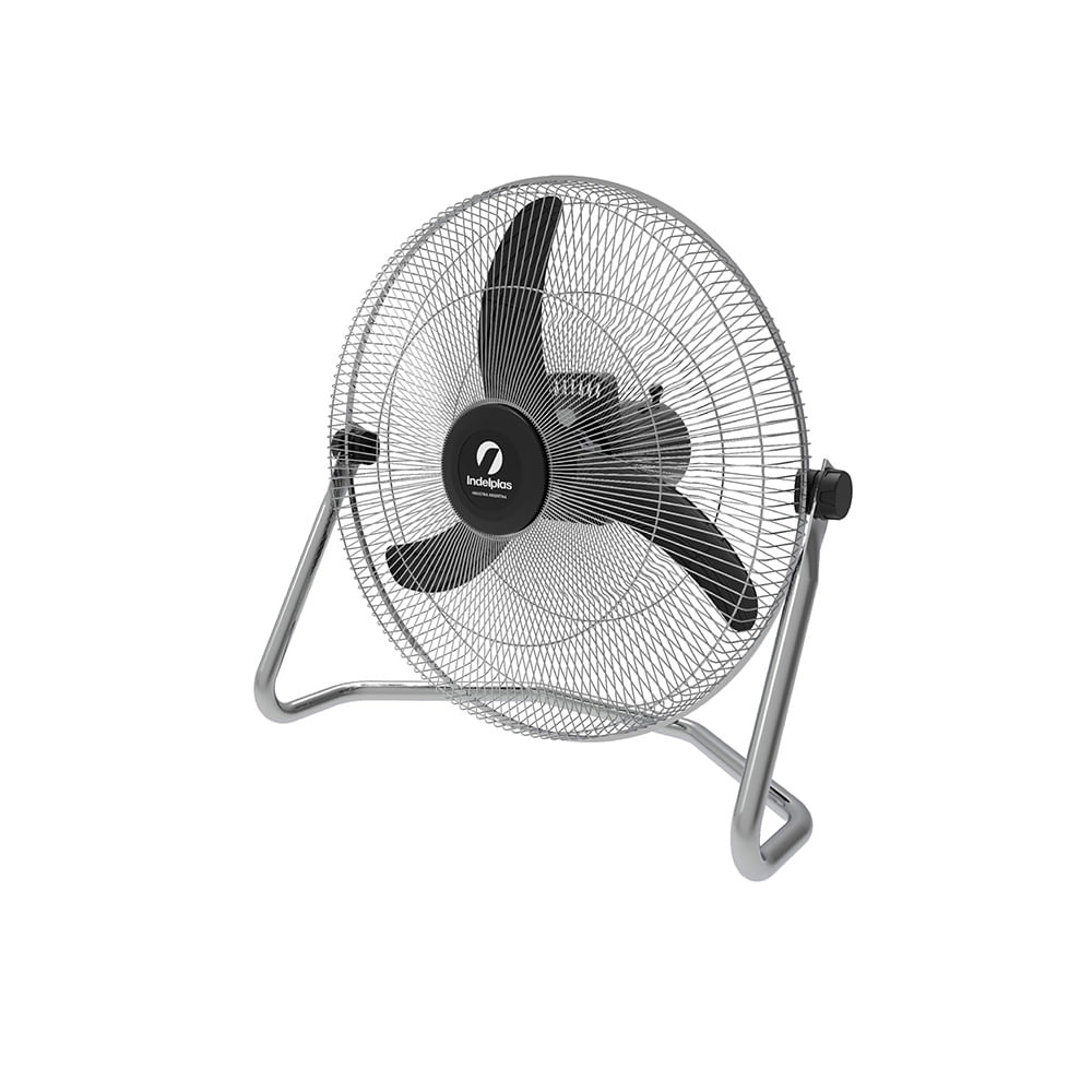 Ventilador Turbo 20" 90 W 3 Velocidades Negro IV20 Indelplas - imagen del producto
